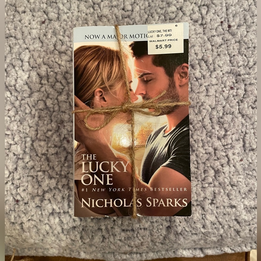 3- Nicholas Sparks paper back New York Times Best sellers. Used